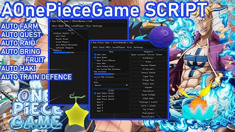 A ONE PIECE GAME Script Pastebin 2022 AUTO FARM | AUTO QUST | AUTO SKILL | AUTO RAID (BEST 1)