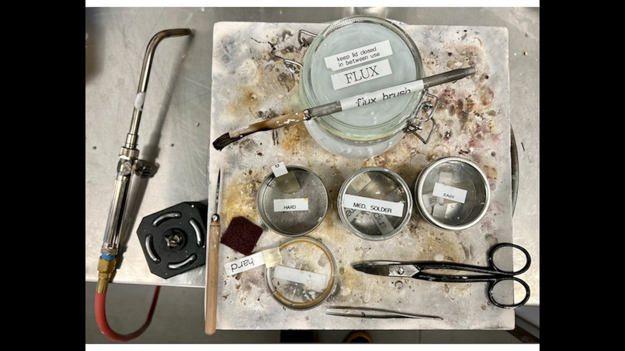 Sweat Soldering Examples Chip, Pick & Sweat Soldering | Jewelry Basics Demo for the GHS studio ...