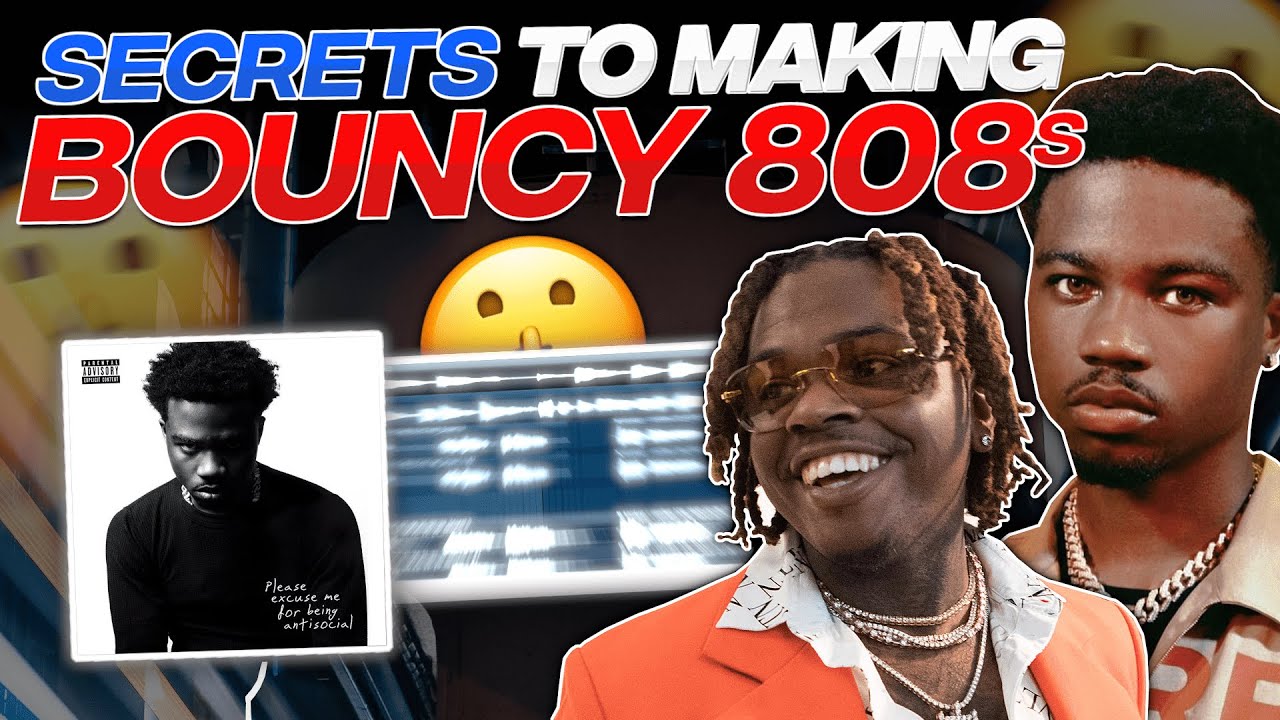 SECRETS TO MAKE BOUNCY 808s EASILY! ( How To Trap Drums In FL Studio )