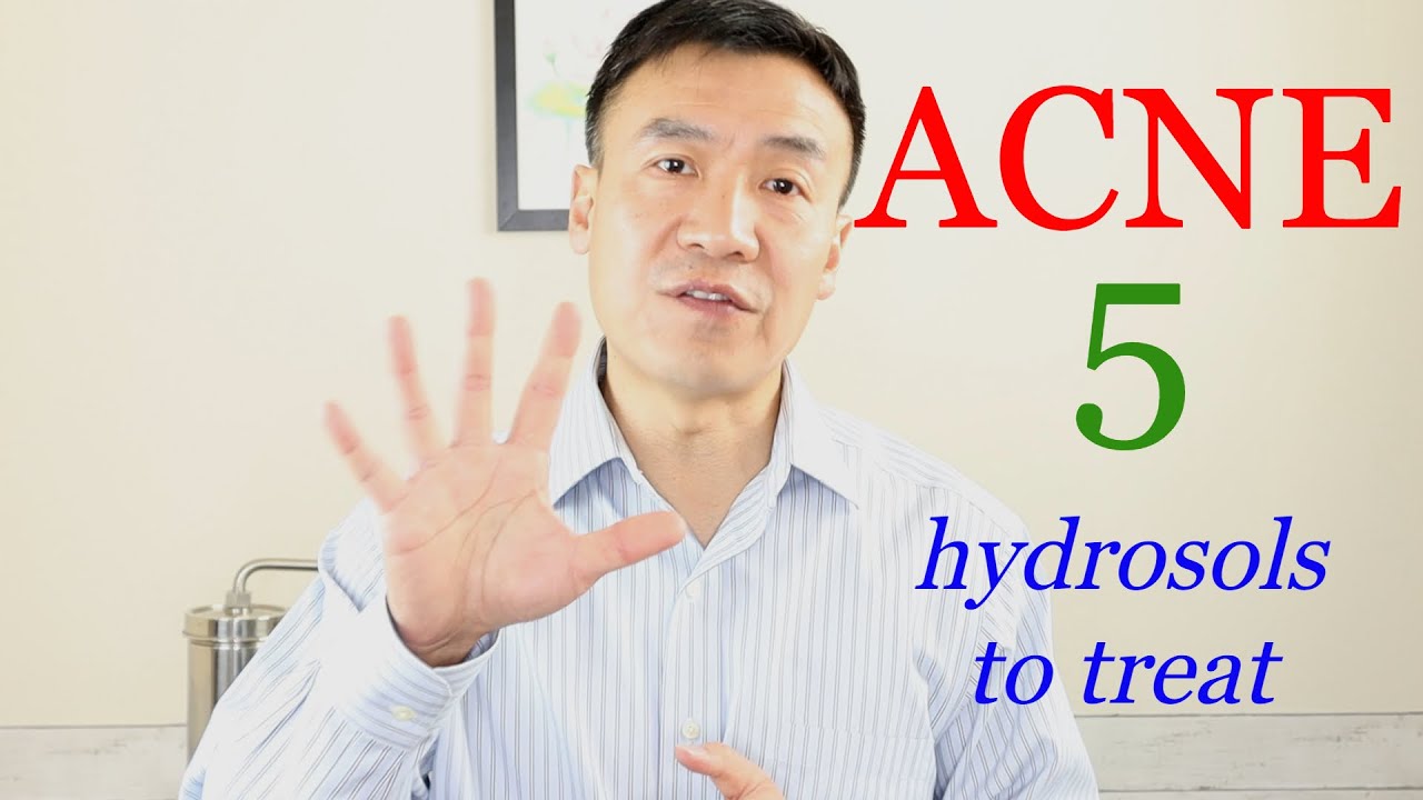 Acne 5 Best Hydrosol Treatment. Lemon Balm, tea tree, thyme