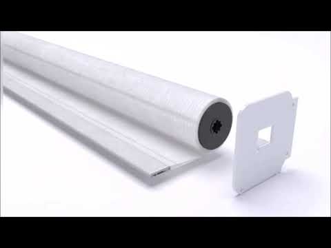 DIY How to install OlideSmart  Roller Shutter Blind Motor with Build-in rechargeable lithium battery