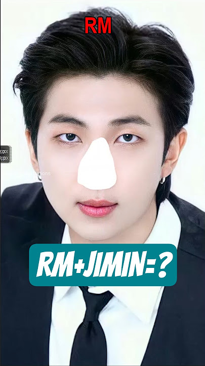 WHAT IF RM and JIMIN are same? 🤯#shorts
