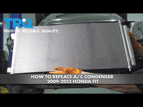 How to Replace A/C Condenser 2009-2013 Honda Fit