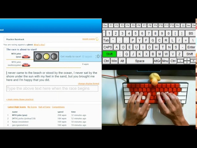 Type Racer Speed Typing Game