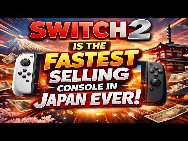 Switch 2 Fastest Selling Console Ever In Japan - YouTube