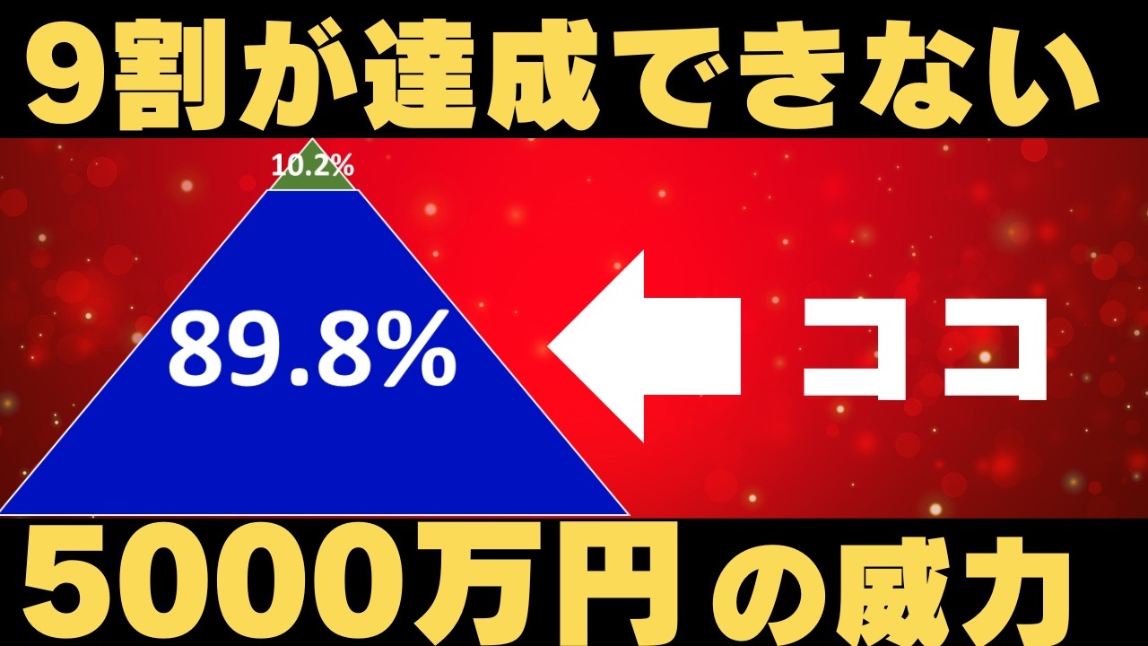資産5000万円で人生が変わる理由！準富裕層になると起きる現実