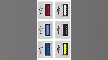 What Do USB Port Colors Mean? 🔵🔴