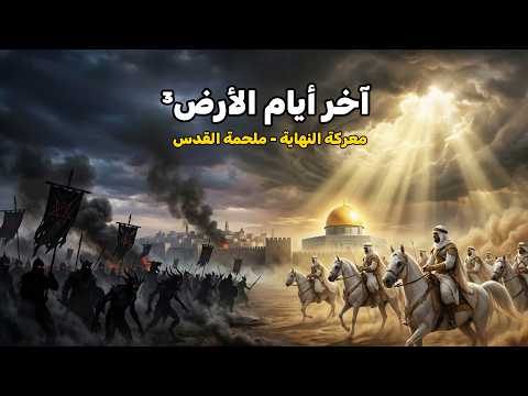 ملحمة النهاية جيوش الدجال تزحف والفرسان ينهضون حين توقفت الشمس فوق القدس آخر أيام الأرض