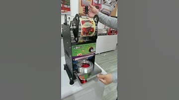 Máy Ép Miệng Ly Nhựa Trà Sữa Tự Động Cuộn Màng Eton-B9 Chính Hãng Giá Rẻ TP.HCM