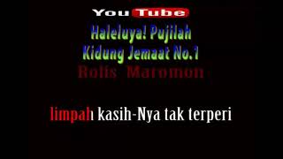 Karaoke Rohani Kristen || Haleluya Pujilah (KJ No 1)