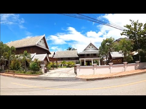 Luang prabang Laos | Most beautiful days in Laos 4K walking tour | Laos 2021