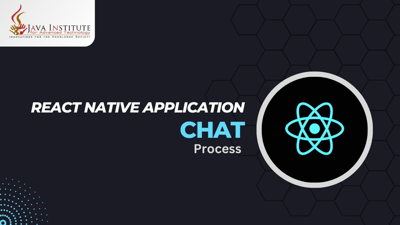 React Native Chat Application | Chat Process | Java Institute - YouTube