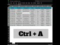 Select Entire Excel Sheets in 1 Second #exceltips #excel