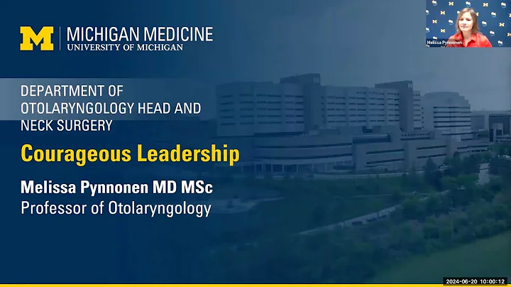 Courageous Leadership: Leadership & Innovation Webinar Series - Session 5