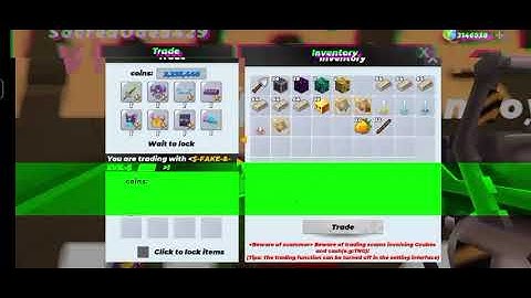 PROOF TRADE (1) IN SKYBLOCK BLOCKMANGO TRADING MY DEATHSCYTHE IN SKYBLOCK BMGO VIP TRADE IN SKYBLOCK