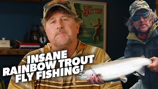 Alaska Rainbows + Smolt Boils = EPIC Fly Fishing!