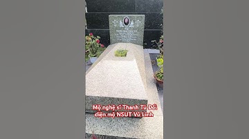 Mộ nghệ sĩ thanh tú đối diện mộ NSUT Vũ Linh trực tiếp sáng nay đến thăm quan