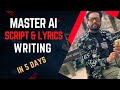 Master screenwriting with ai 5day course  by samar k mukherjee