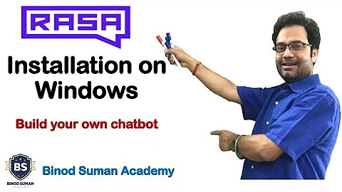 Rasa Installation on Windows | setup RASA on Windows with Demo | RASA - 2