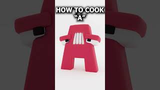 How to cook Alphabet Lore