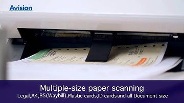 Avision AV1860 Document Scanner