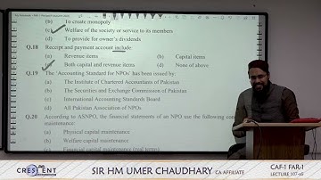 FAR 1 Sir H M Umer Lecture 107 a5
