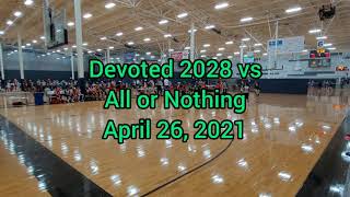 Devoted 2028 vs All or Nothing April 26, 2021 by Kevin Spurrier 44 views 2 years ago 50 minutes