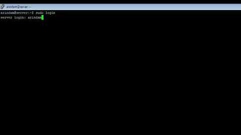 Linux - login Command - w3resource