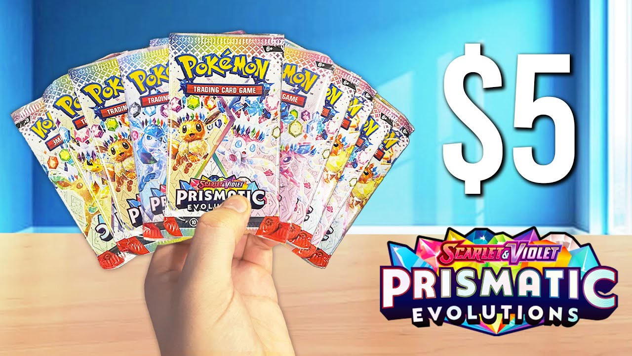 Finding PRISMATIC EVOLUTIONS at $5 a Pack