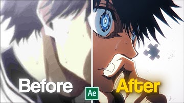 🔥The BEST Color Correction for AMV Edits! | After Effects Tutorial