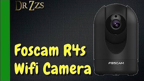 Foscam R4S 4mp Wifi 5ghz Pan Tilt w/ RTSP
