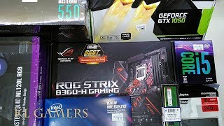 Intel Core I5 8400 Asus Rog Strix B360 H Gaming Msi Gtx 1050 Masterliquid Ml120l Rgb Masterbox Mb500 Youtube