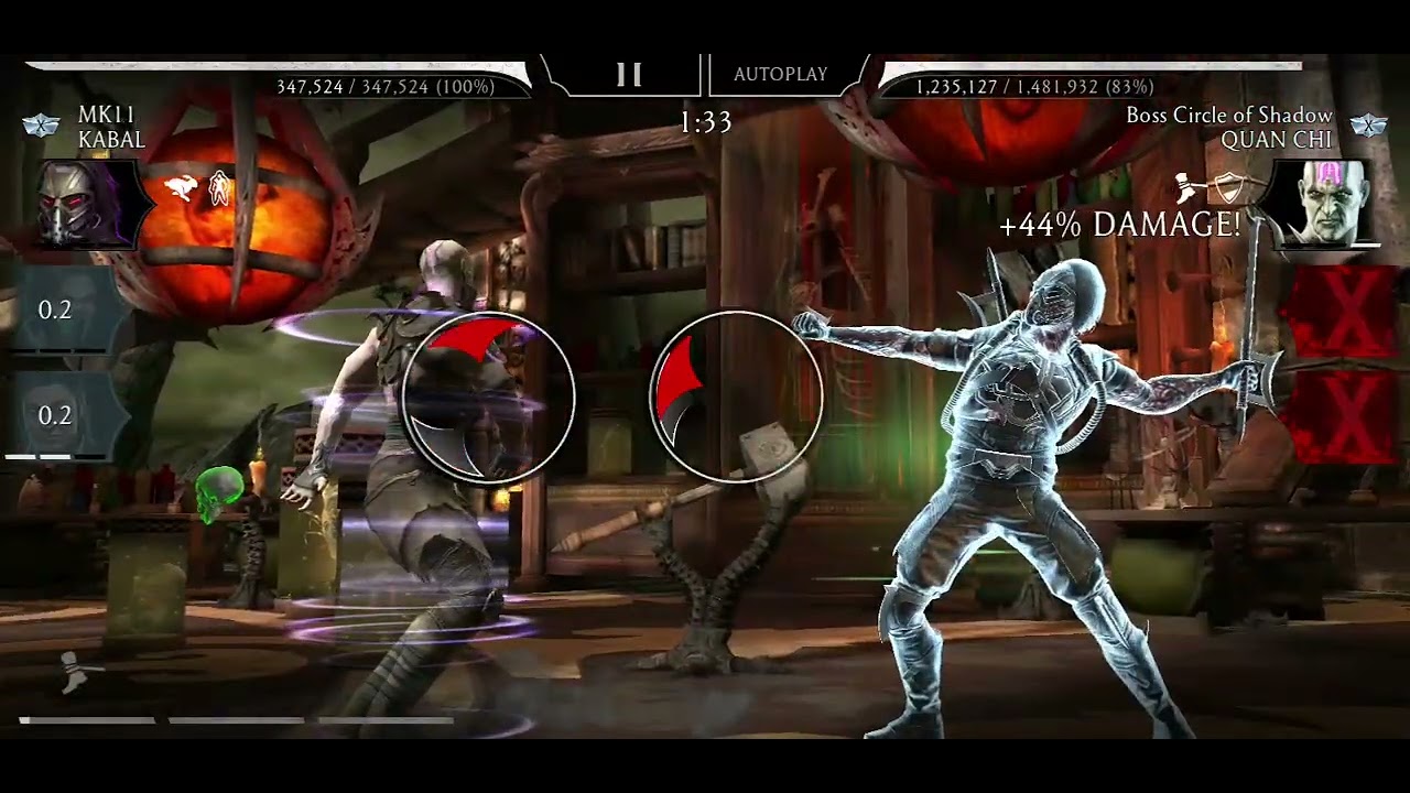 MK Mobile Sorcerer's Tower # 200 Diamod Fight.