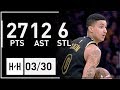 Kyle Kuzma Full Highlights Bucks vs Lakers (2018.03.30) - 27 Pts, 12 Reb, 6 Ast!