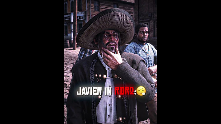 Javier Looks So Different In RDR1 😳 - #rdr2 #shorts