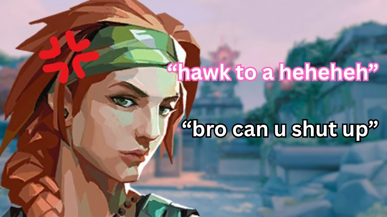 valorant female experience but its funny