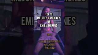 MI TOP 10 MEJORES CANCIONES DE EMILIA MERNES #argentina #emiliamernes #losdelespacio #viral #pt2