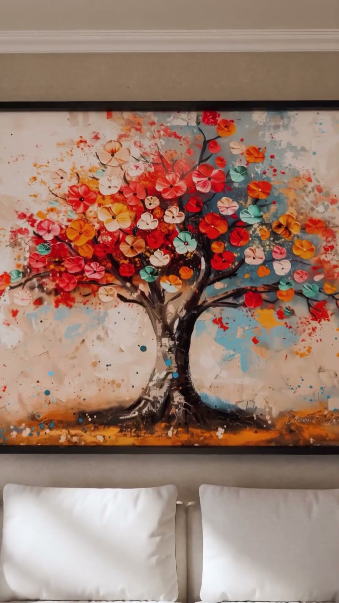 Depoimento de Quadros Decorativos em vídeo