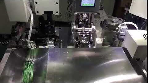 full Automatic terminal crimping and wire seal insert machine