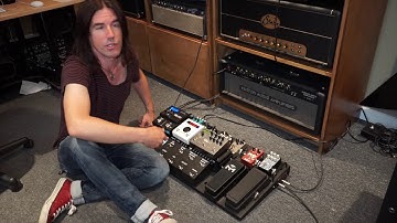 Pete Thorn Demos the Mastermind PBC Programmable True Bypass Switcher
