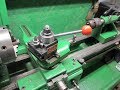 Logan Lathe quick change tool post. BOSTAR Tool post