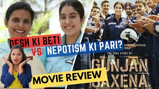Gunjan saxena review | Jhanvi Kapoor | Movie's on netflix |upcoming movies | Cinetastic amita