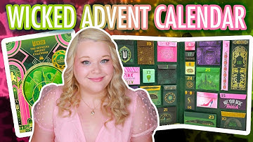 OFFICIAL WICKED ADVENT CALENDAR UNBOXING 2024 | 25 DAYS OF SURPRISES