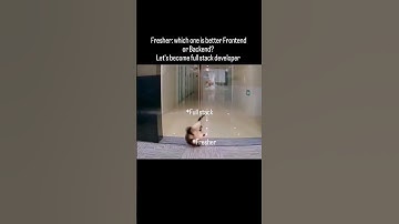 frontend developer or backend developer 🤣🤣🤣