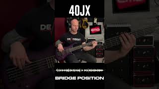 EMG 40J vs 40JX Bridge Position