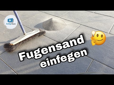 Video: Welchen Sand sollte ich zum Verfugen einer Terrasse verwenden?