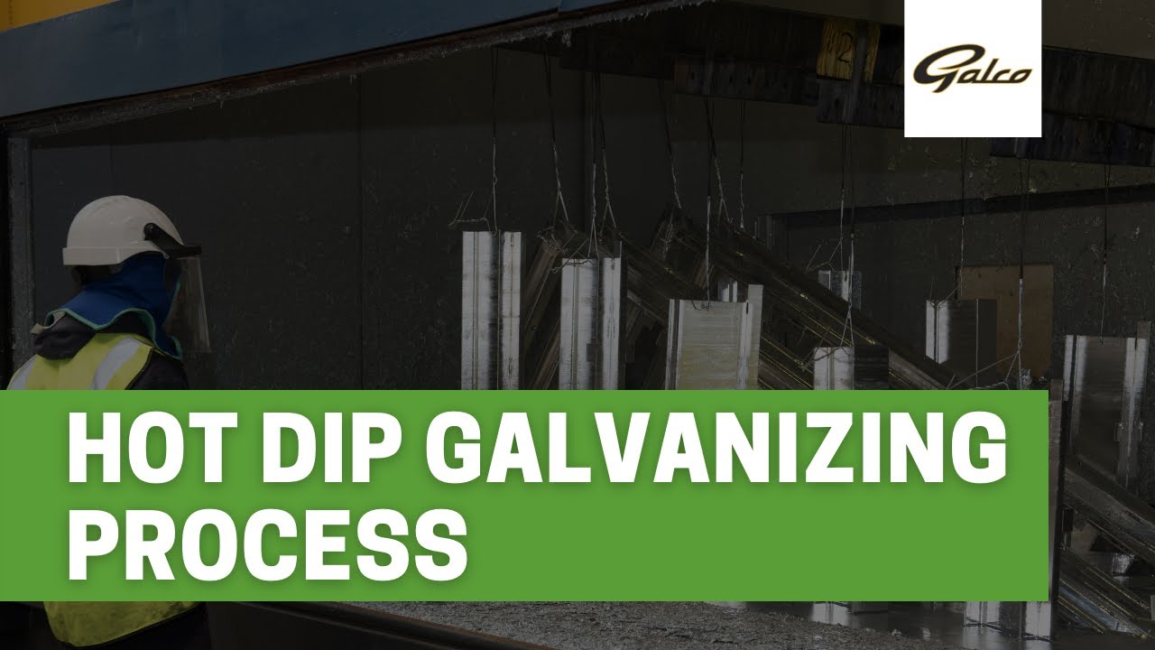 Hot Dip Galvanizing Process - YouTube