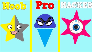 NOOB vs PRO vs HACKER in Paper.io 3D