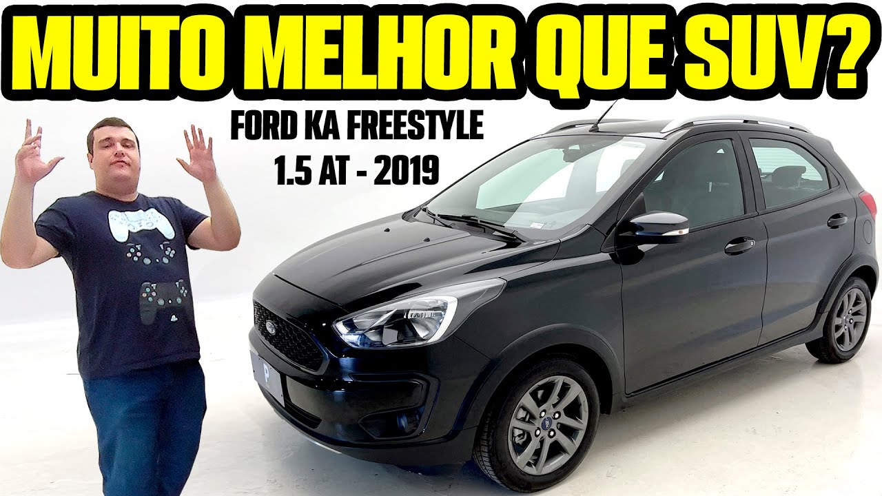 FORD KA FREESTYLE 1.5 AT -  ALTINHO E COMPLETÃO + BARATO QUE KWID ZERO KM! (Avaliação)