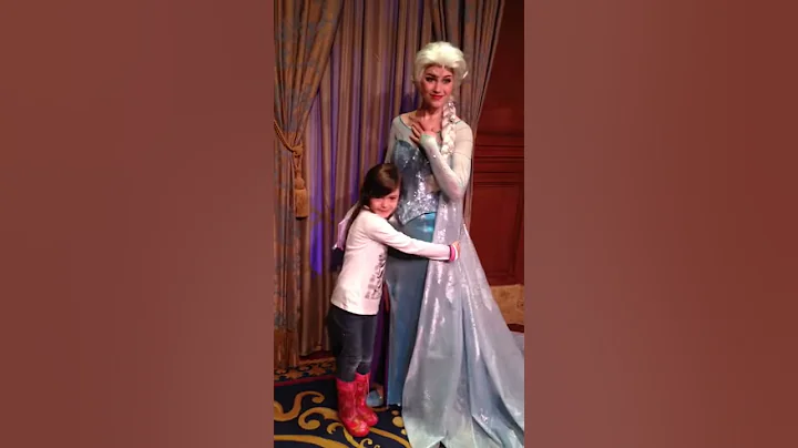 Anastasia Meets Princess Elsa